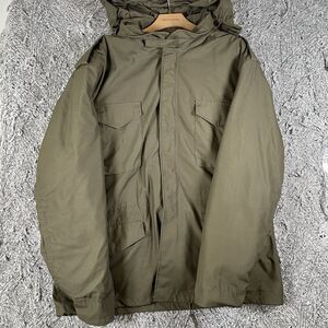 Brandit M65 Classic Field Jacket Men’s Size XXL Olive Green Winter Full Zip Snap